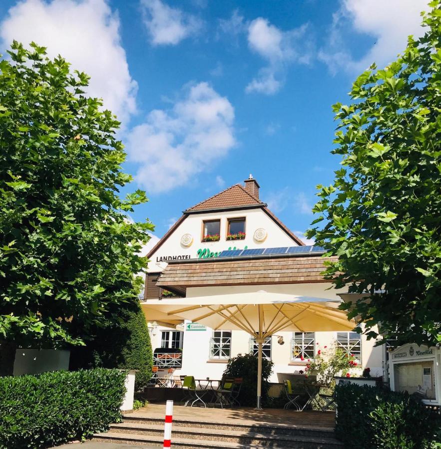 Landhotel Weserblick Beverungen Exteriör bild