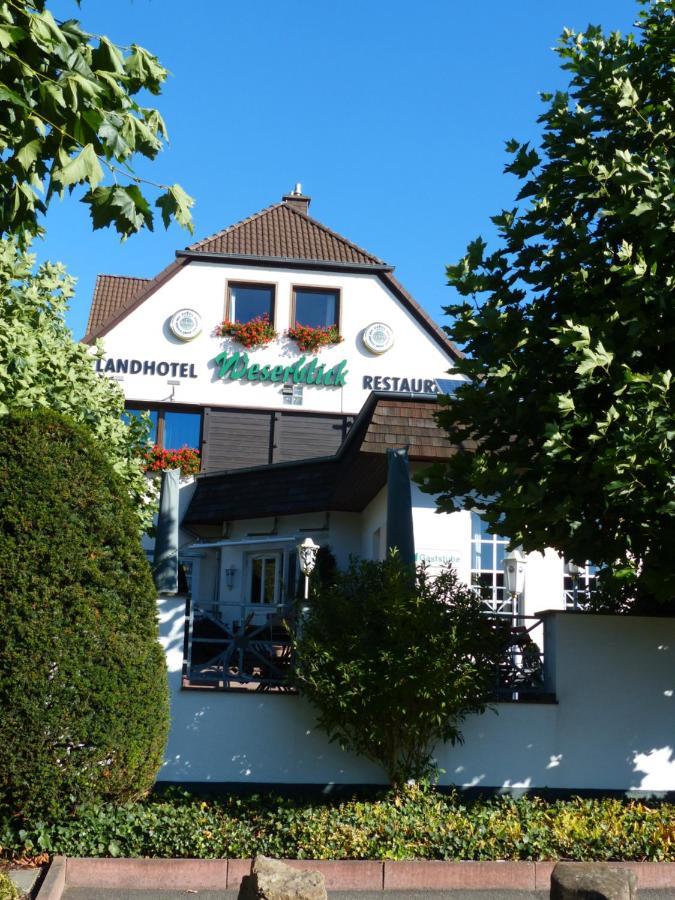 Landhotel Weserblick Beverungen Exteriör bild